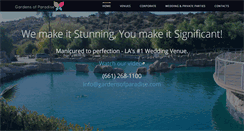 Desktop Screenshot of gardensofparadise.com